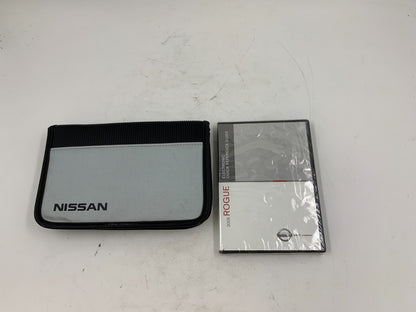 2008 Nissan Rogue Owners Manual Case & DVD Only OEM A01B17087