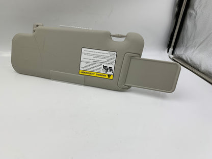 2014-2018 Mazda 3 Passenger Sun Visor Gray Illumination OEM A01B23008