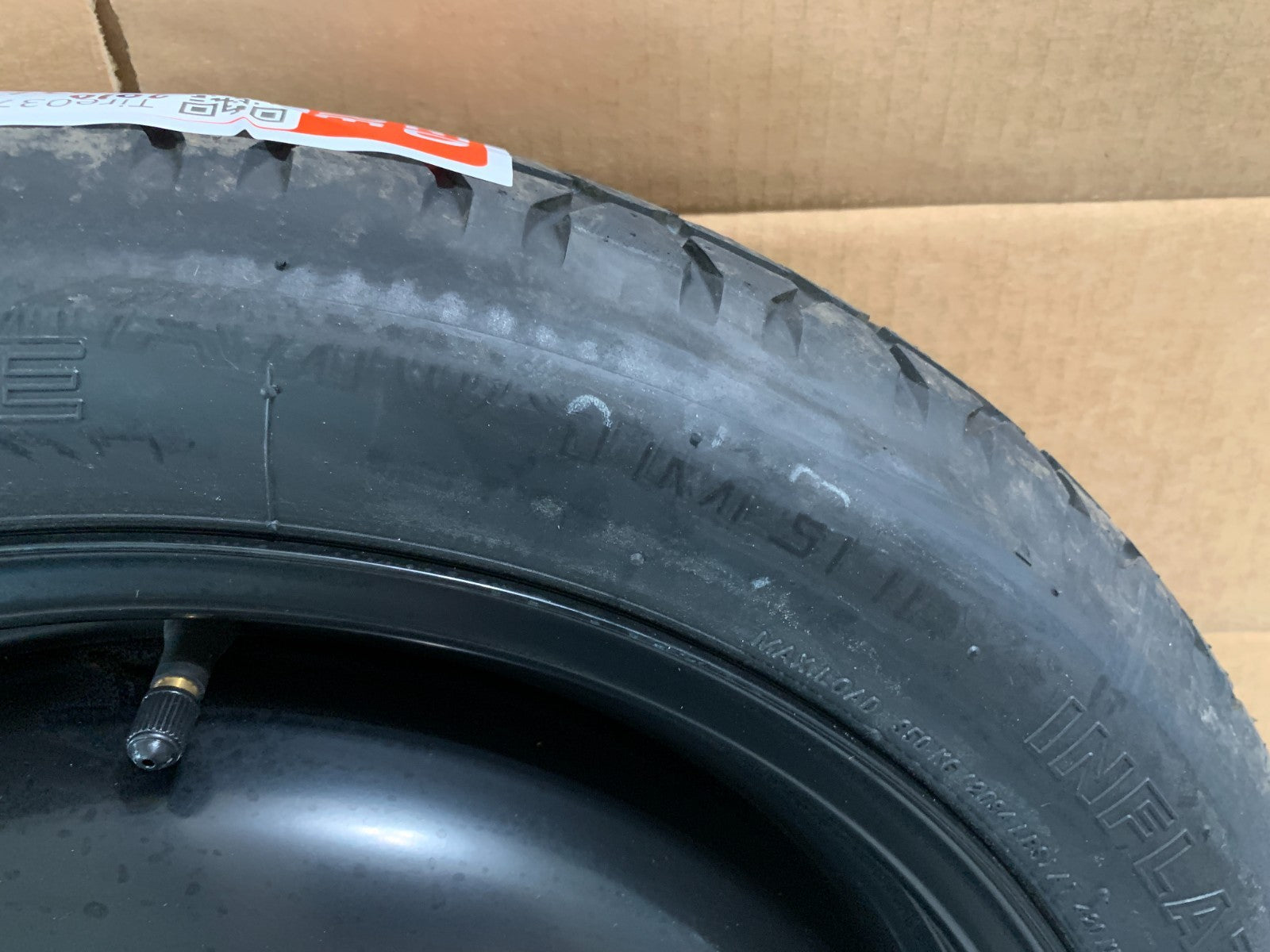 2010-2012 Lexus HS250 HS 250 17" Spare Tire Wheel Compact Donut T145/70D17