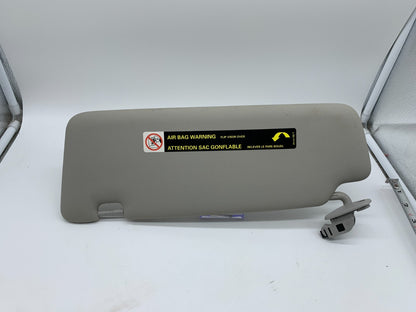 2002-2008 Audi A4 Sedan Passenger Sun Visor Gray Illuminated OEM C02B33004