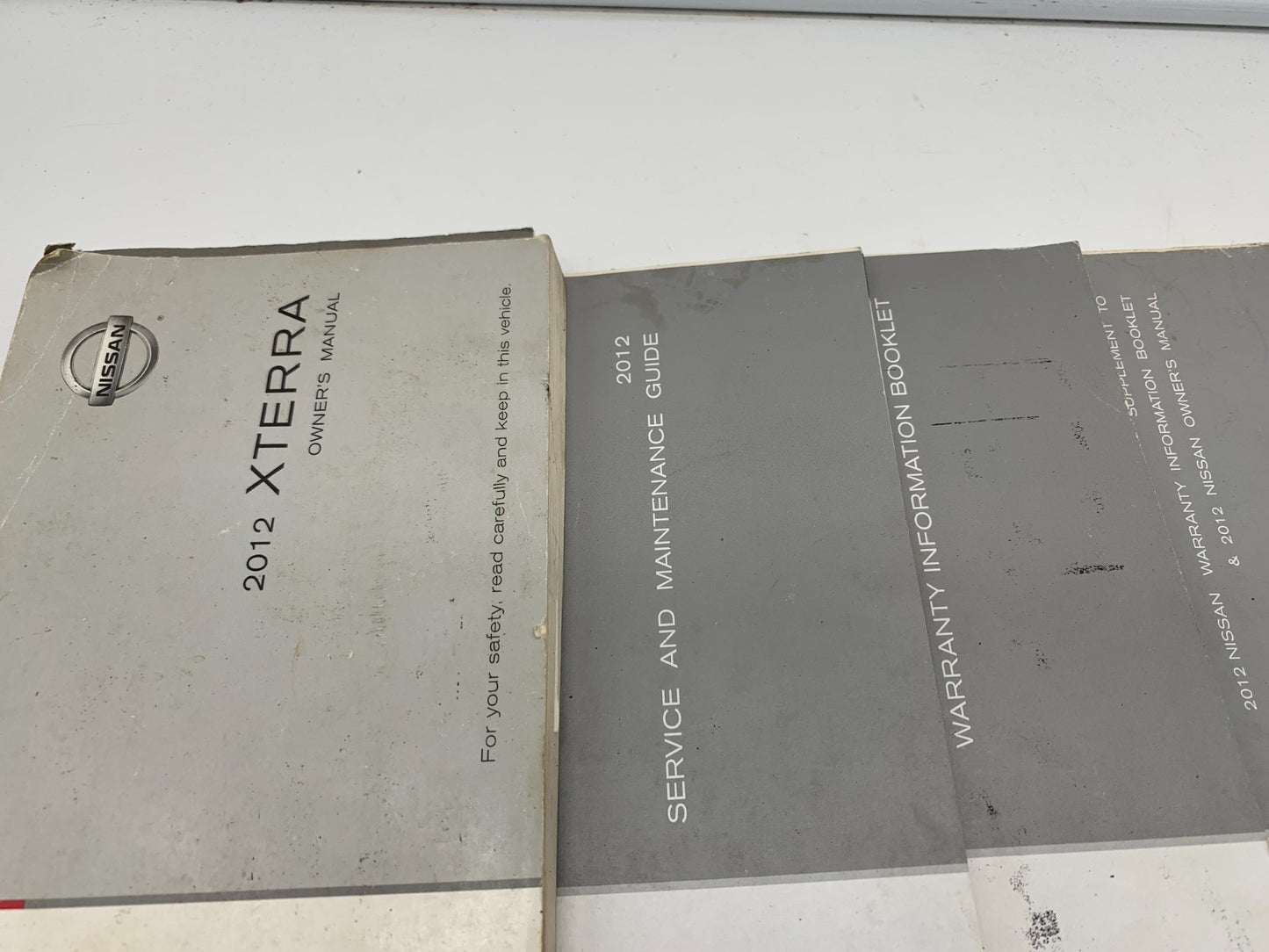 2012 Nissan Xterra Owners Manual Set OEM