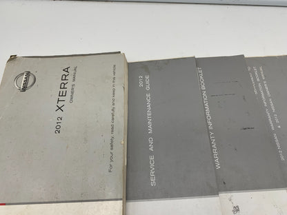 2012 Nissan Xterra Owners Manual Set OEM