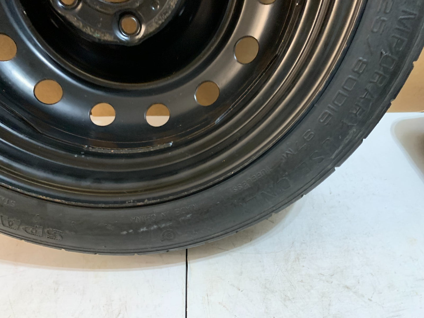 2011-2018 Kia Optima 16" Spare Tire Compact Donut T125/80D16 OEM Spare