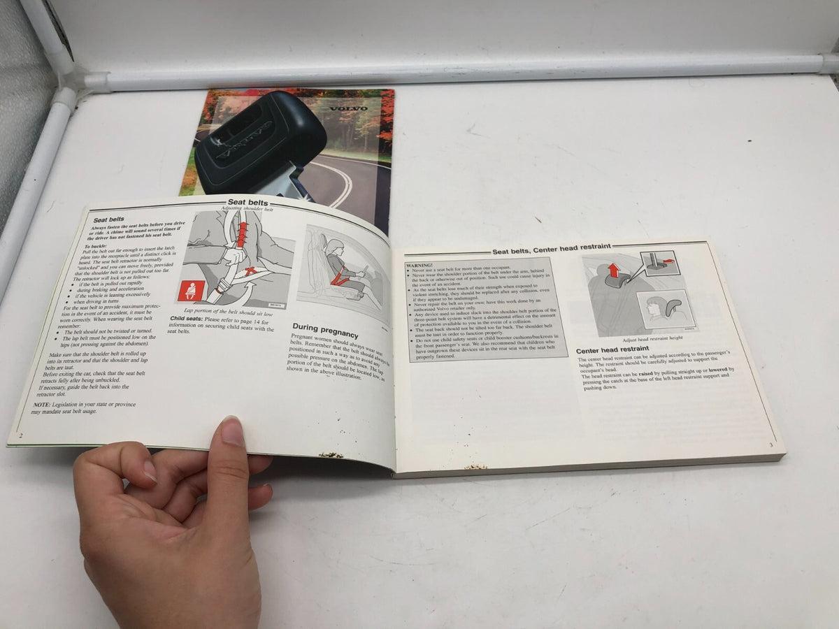 2001 Volvo S80 Owners Manual Set OEM D02B66007