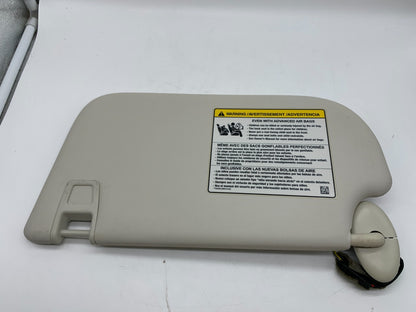 2013-2019 Ford Escape Passenger Sun Visor Ivory Illuminated OEM D01B10039