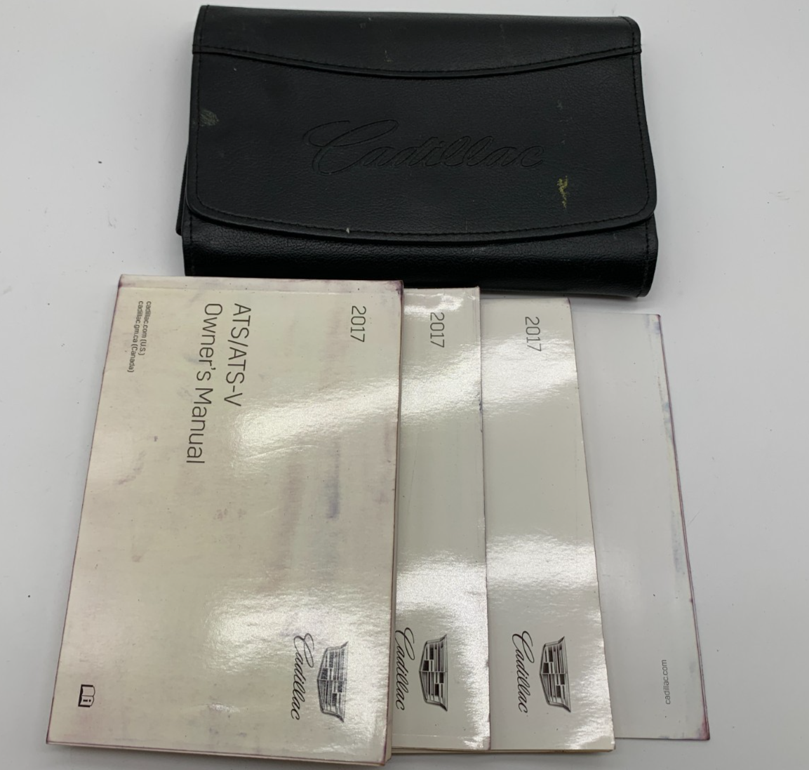 2017 Cadillac ATS Owners Manual Set with Case OEM C03B44004