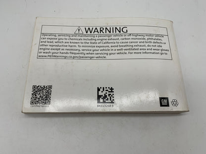 2020 Chevrolet Malibu Owners Manual OEM C03B23012