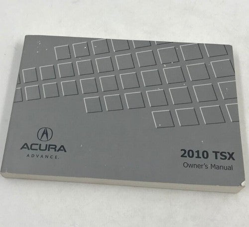 2010 Acura TSX Owners Manual OEM R01B18010