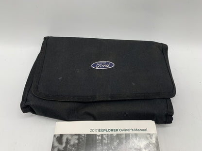 2017 Ford Explorer Owners Manual Set with Case OEM D01B11006