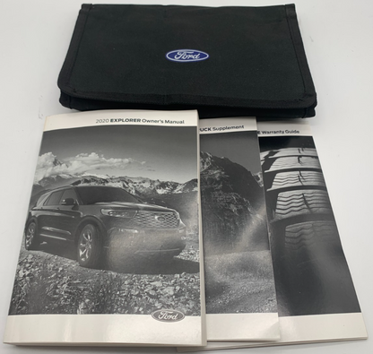 2020 Ford Explorer Owners Manual Set with Case OEM B03B56005