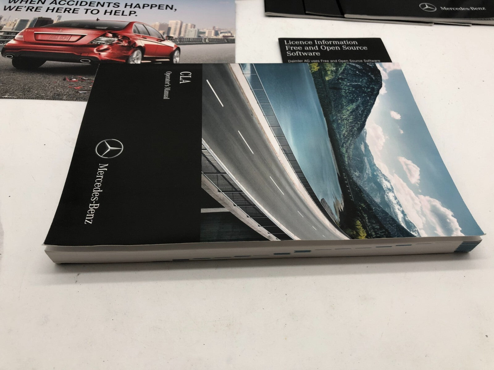 2017 Mercedes-Benz CLA Owners Manual Set with Case OEM D02B03008