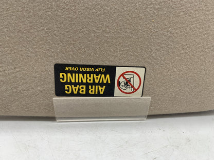 1998-2000 Lincoln Executive Passenger Sun Visor Gray Illuminated OEM A03B12002