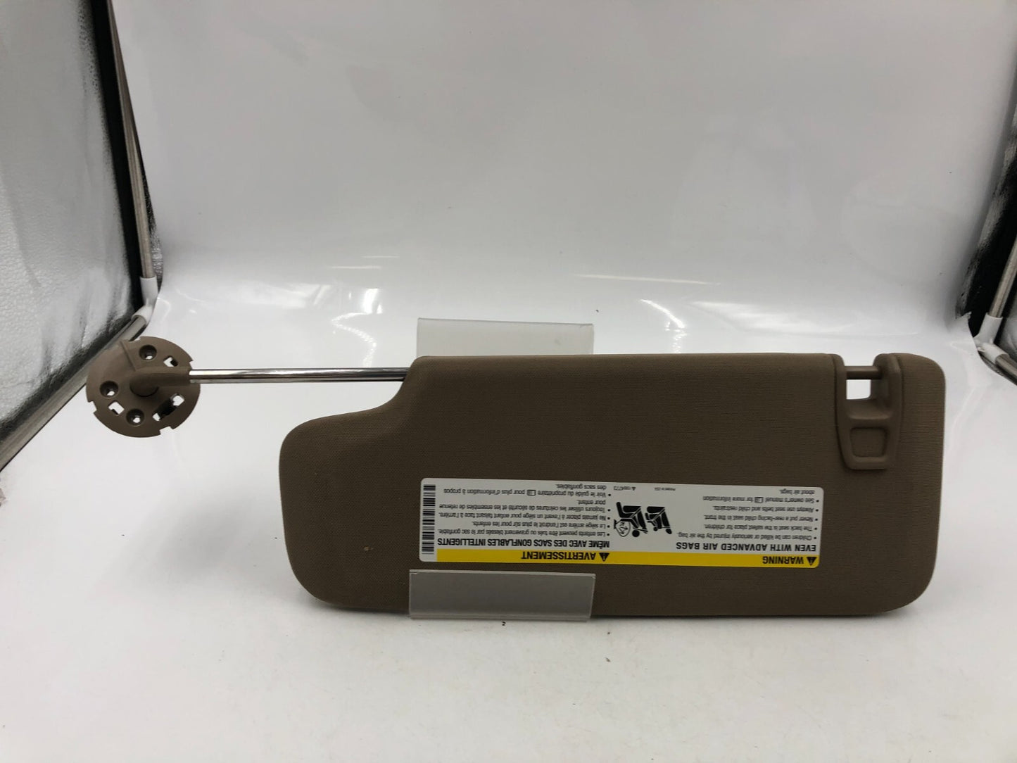 2004-2012 Chevrolet Malibu Passenger Sun Visor Brown OEM B03B20022