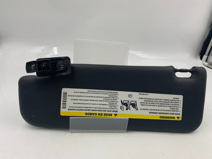 2012-2017 Fiat 500 Passenger Sun Visor Black OEM A04B53042