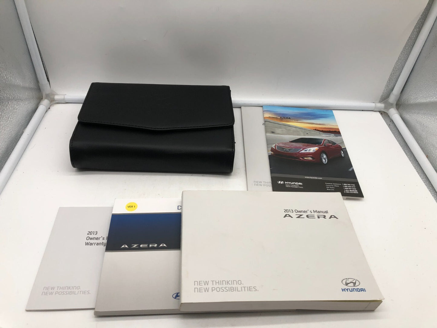 2013 Hyundai Azera Owners Manual Set with Case OEM A02B03031