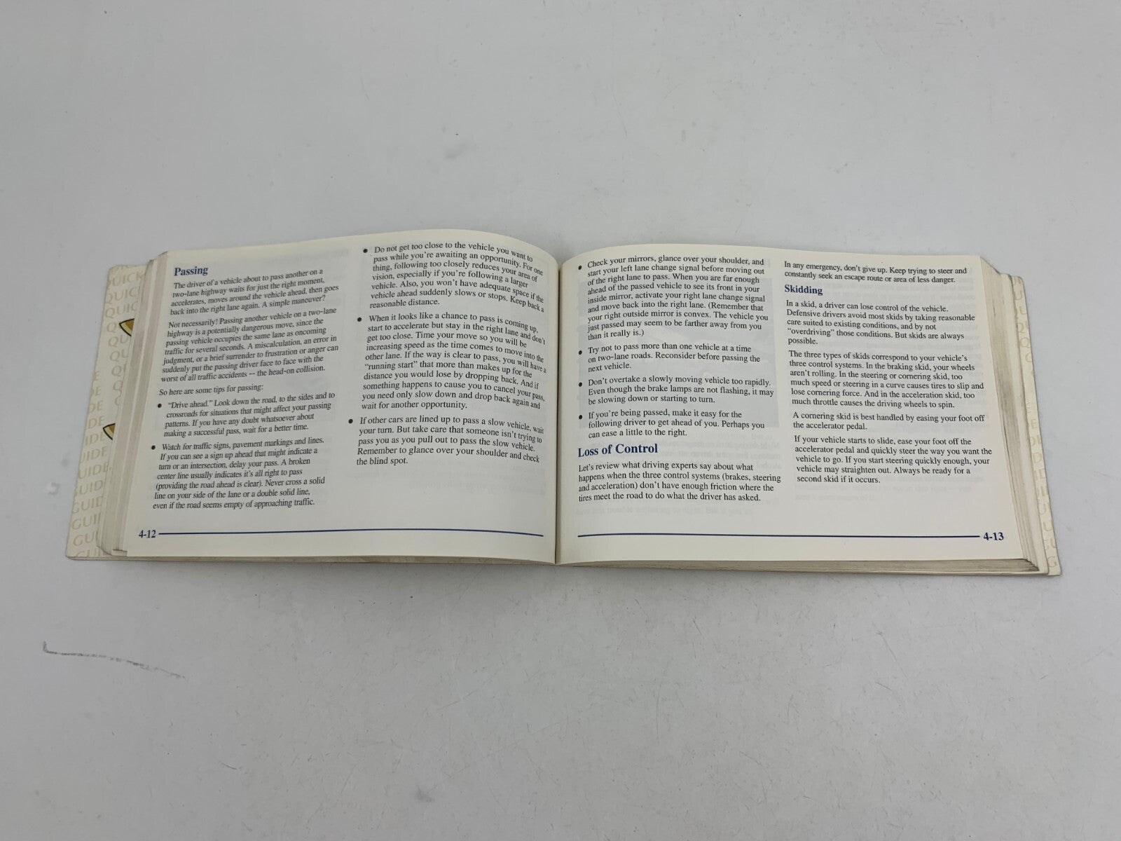 1999 Oldsmobile Cutlass Owners Manual OEM A04B56032