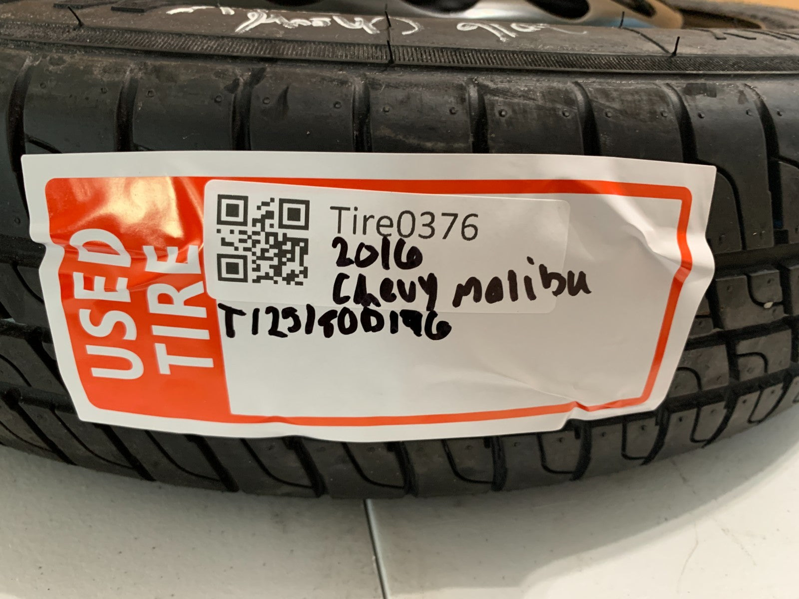 2016-2022 Chevrolet Malibu 16" Spare Tire Compact Donut T125/80R16