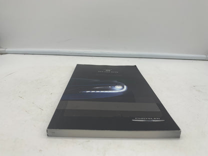 2015 Chrysler 200 Owners Manual Set with Case OEM A01B52094