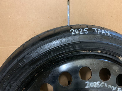 2024-2025 Chevrolet Trax 16" Spare Tire Wheel Compact Donut T125/70D16 96M