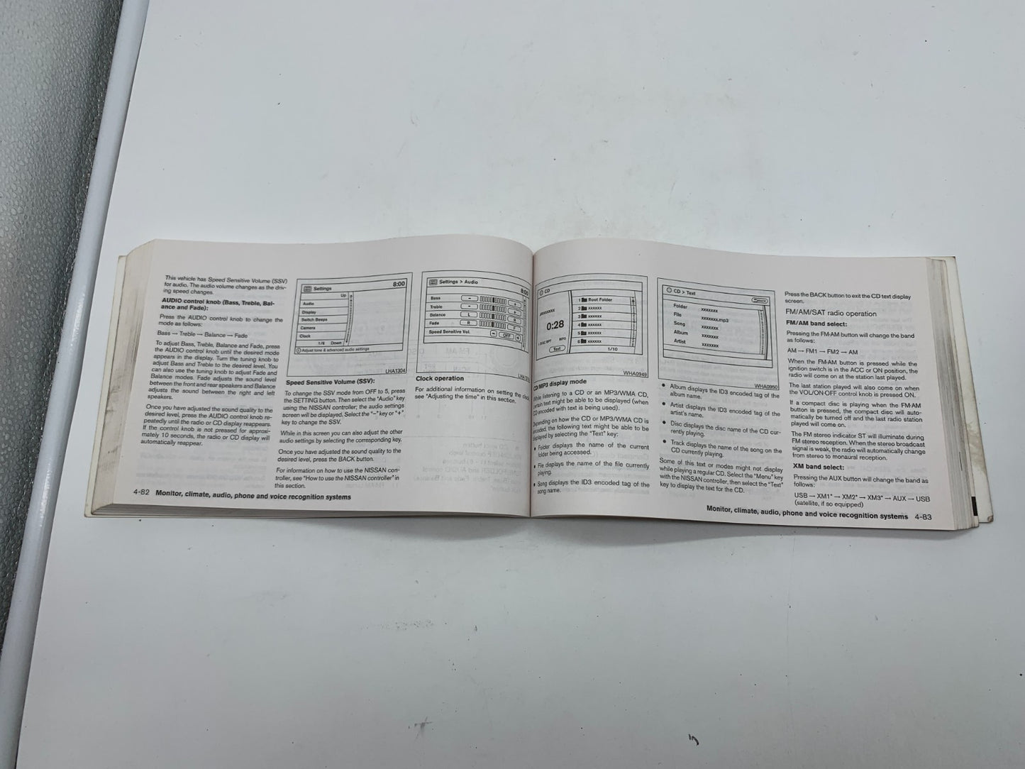 2013 Nissan Pathfinder Owners Manual Set with Case OEM C03B29006