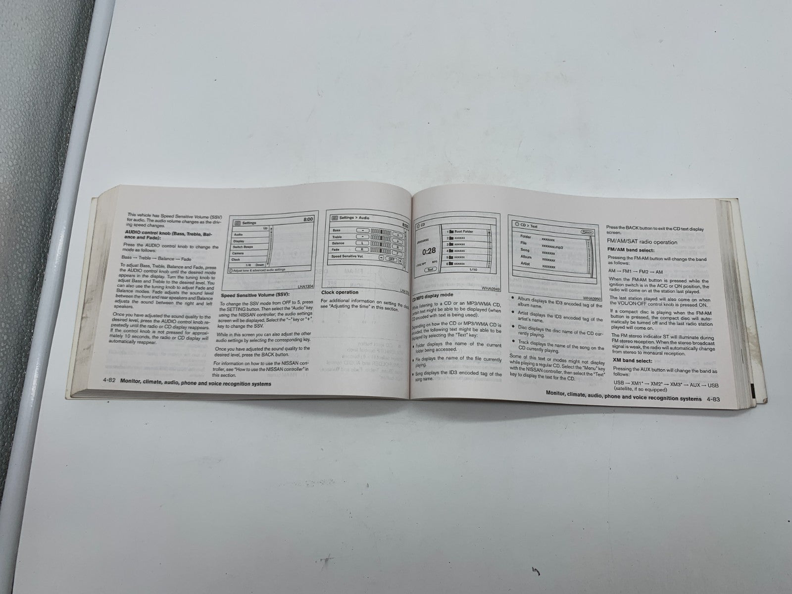 2013 Nissan Pathfinder Owners Manual Set with Case OEM C03B29006