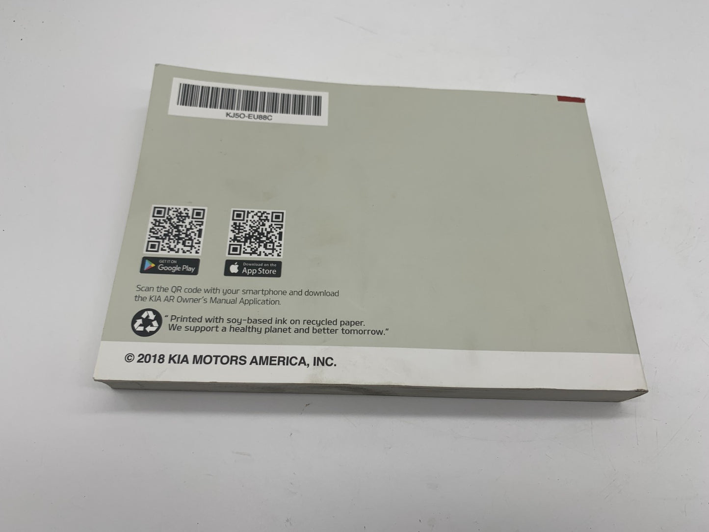 2019 Kia Stinger Owners Manual Set with Case OEM A02B44055