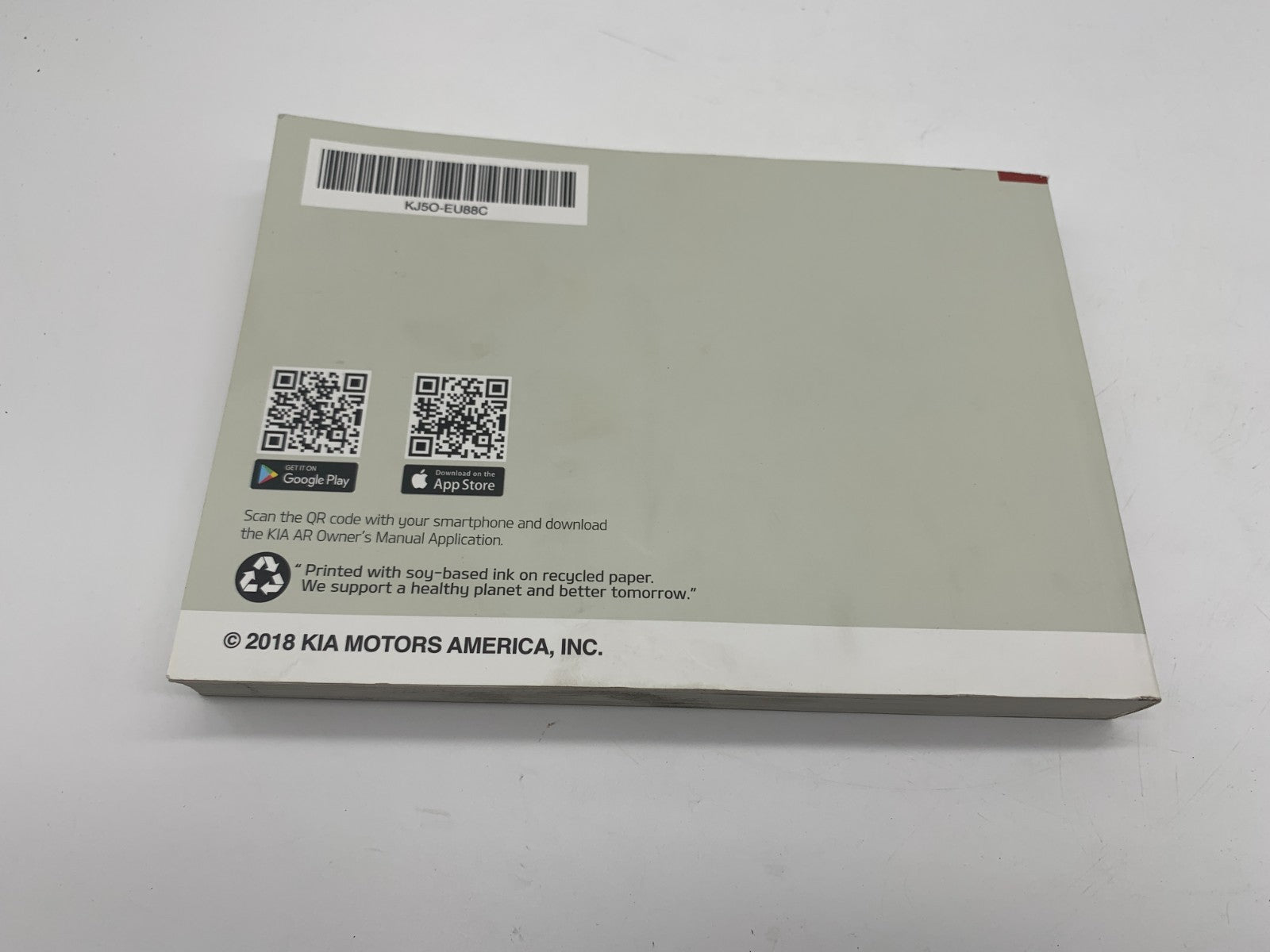 2019 Kia Stinger Owners Manual Set with Case OEM A02B44055