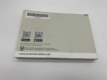 2019 Kia Stinger Owners Manual Set with Case OEM A02B44055