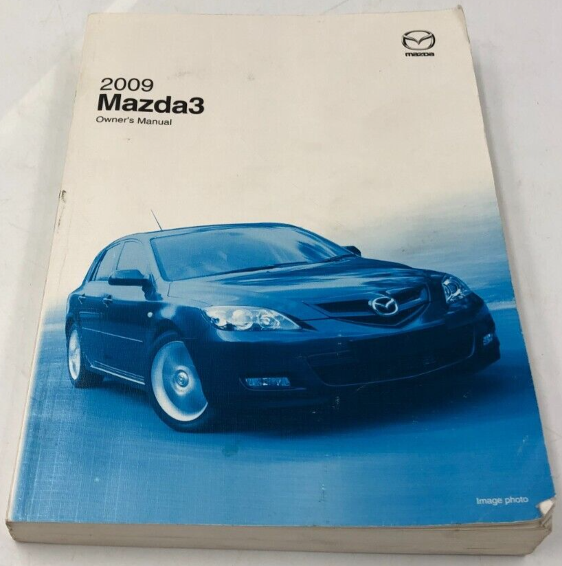 2009 Mazda 3 Owners Manual OEM C01B23028