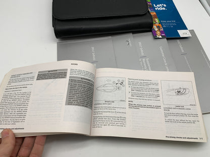 2017 Infiniti QX60 QX 60 Owners Manual Set with Case OEM B04B25012