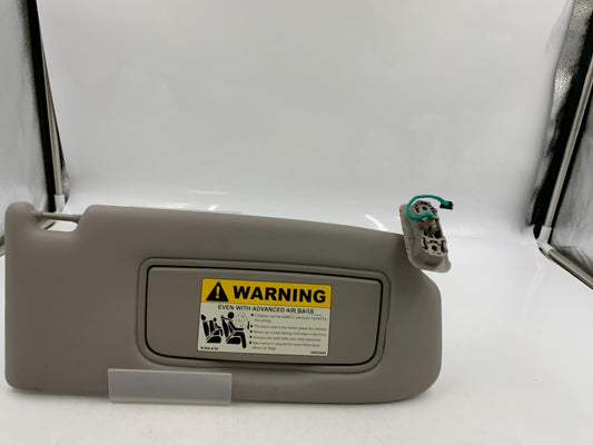 2004-2006 Volvo V40 Passenger Sun Visor Gray Illuminated OEM E01B35067