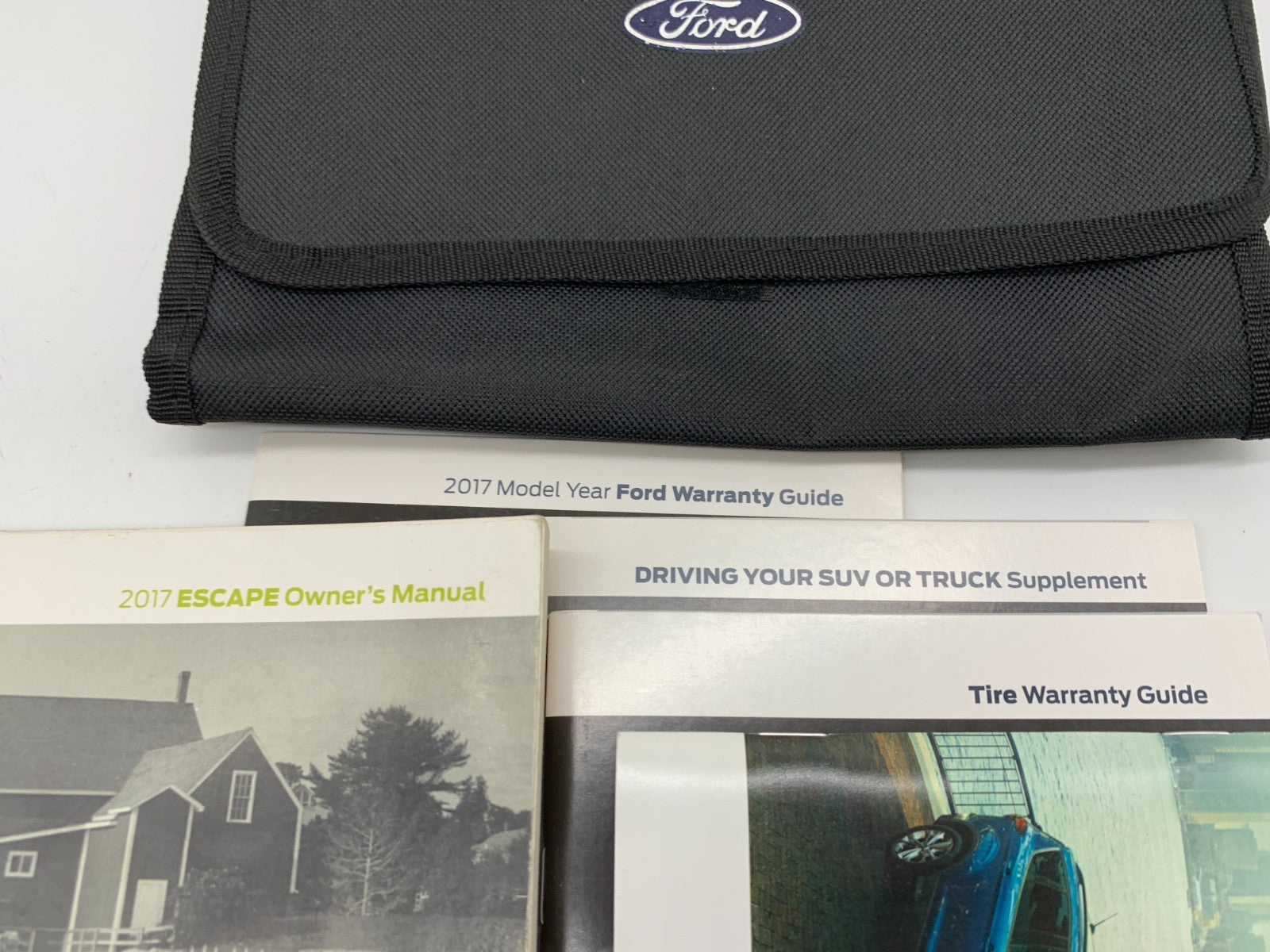 2017 Ford Escape Owners Manual Set with Case OEM