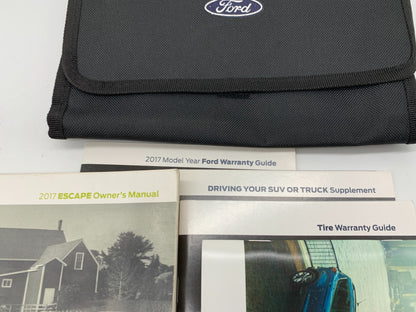 2017 Ford Escape Owners Manual Set with Case OEM