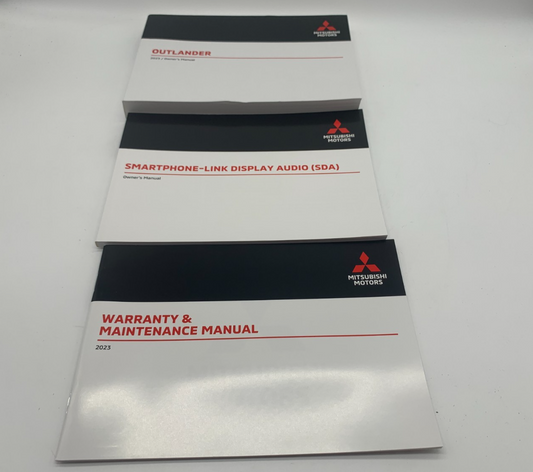 2023 Mitsubishi Outlander Owners Manual Set OEM
