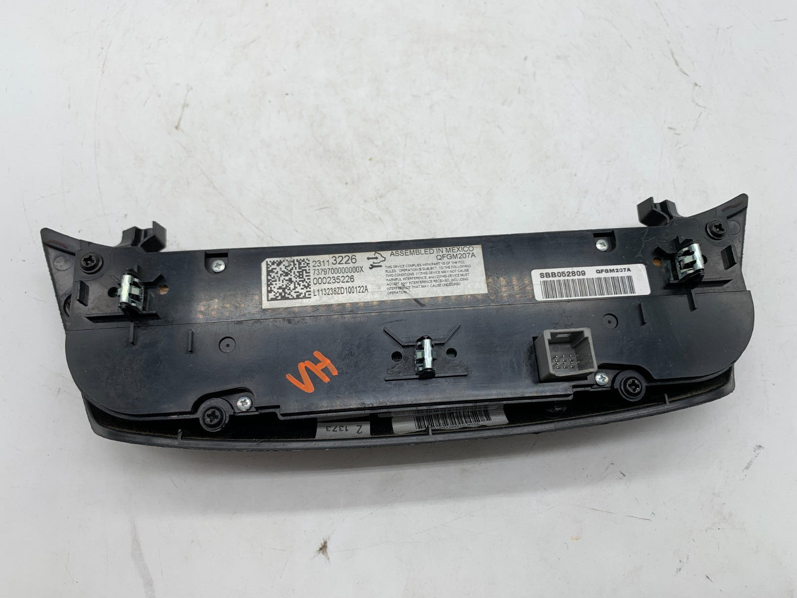 2014 Chevrolet Impala AC Heater Climate Control Unit OEM A03B40005