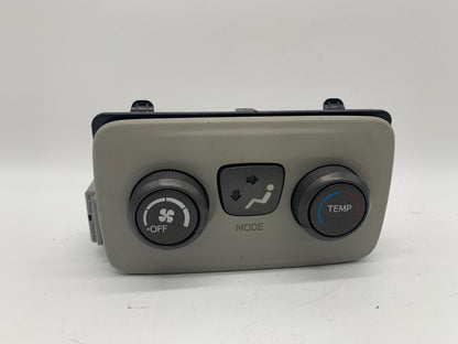 2011-2014 Toyota Sienna Rear Manual Climate Control AC Heater Roof Mount OEM