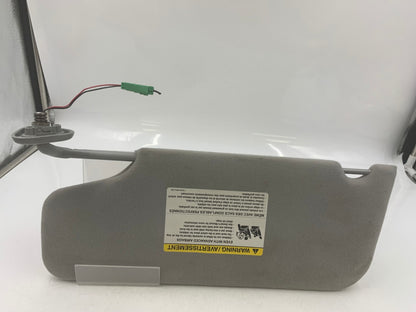 2005-2007 Ford Freestyle Passenger Sun Visor Illuminated Gray OEM D02B64015