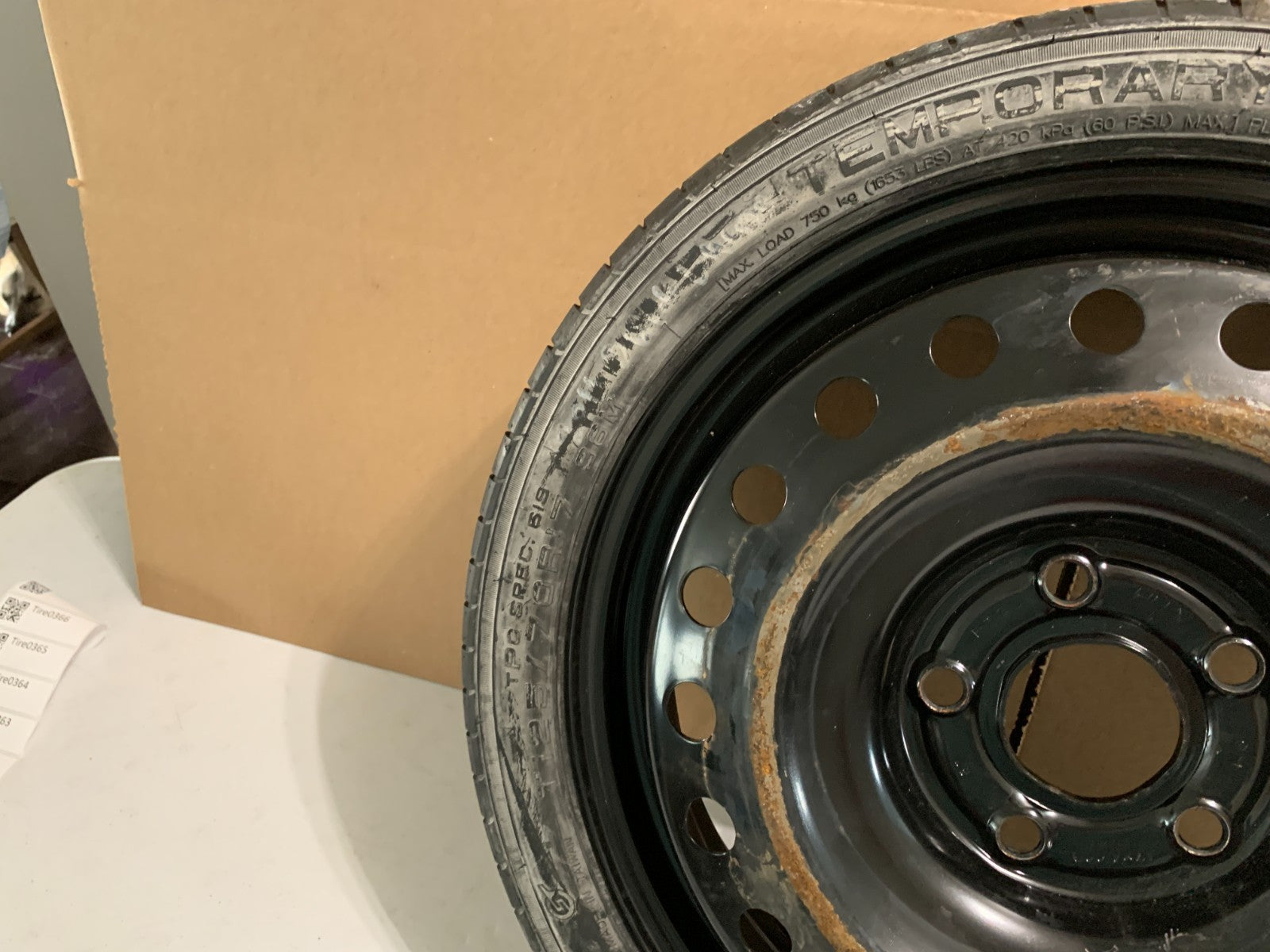 2010-2016 Buick Lacrosse 17" Spare Tire Compact Donut T125/70R17 OEMa