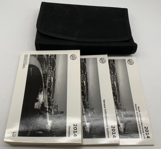 2014 Buick Verano Owners Manual Set with Case OEM A04B28005