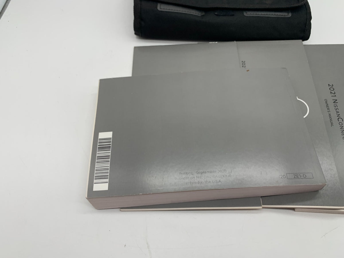 2021 Nissan Leaf Owners Manual Set with Case OEM D01B12059
