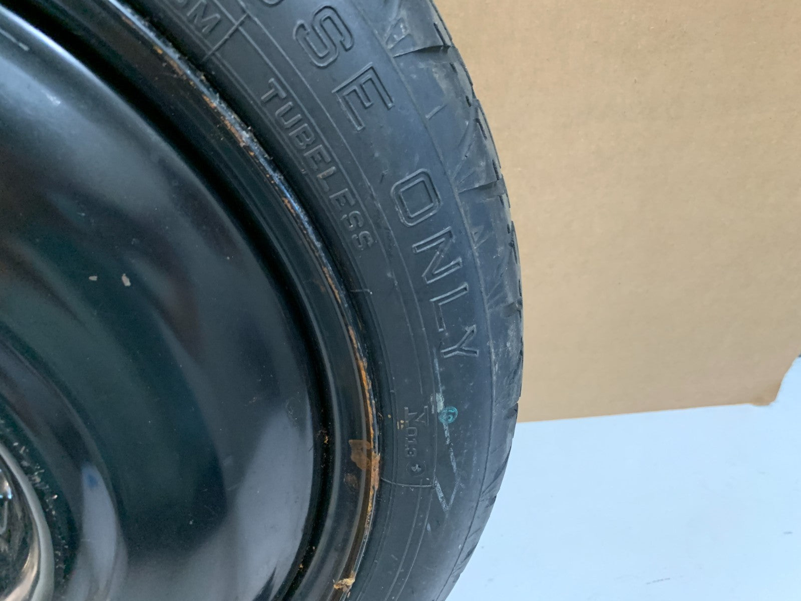 2004-2013 Mazda 3 Mazda3 16" Spare Tire Compact Donut T125/70D16 OEM