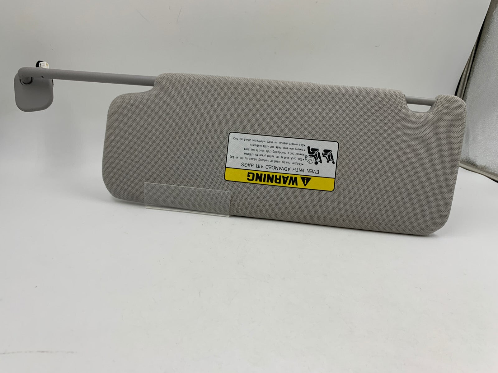 2015-2019 Hyundai Sonata Passenger Sun Visor Gray OEM D02B38022