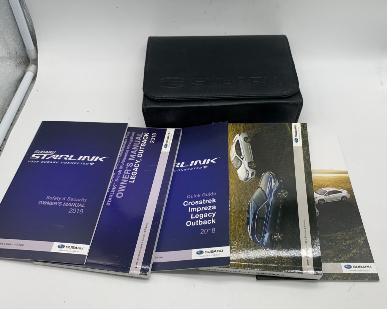 2018 Subaru Legacy Outback Owners Manual Set with Case OEM D03B67010