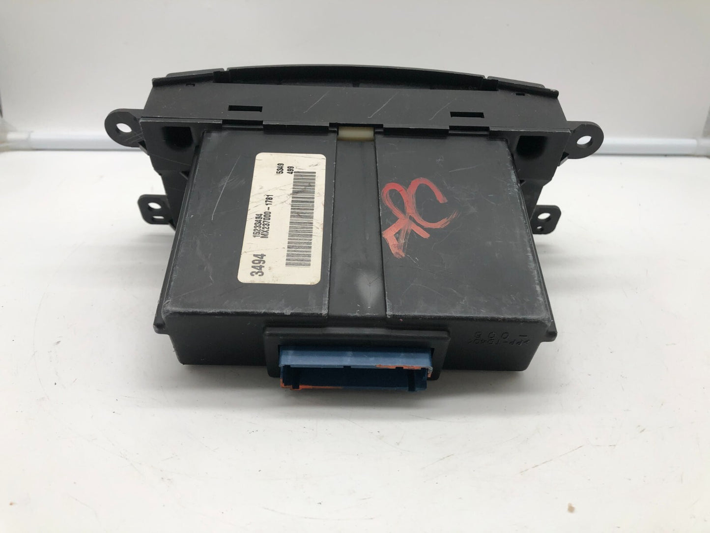 2005-2006 Cadillac SRX AC Heater Climate Control Unit OEM A01B08054