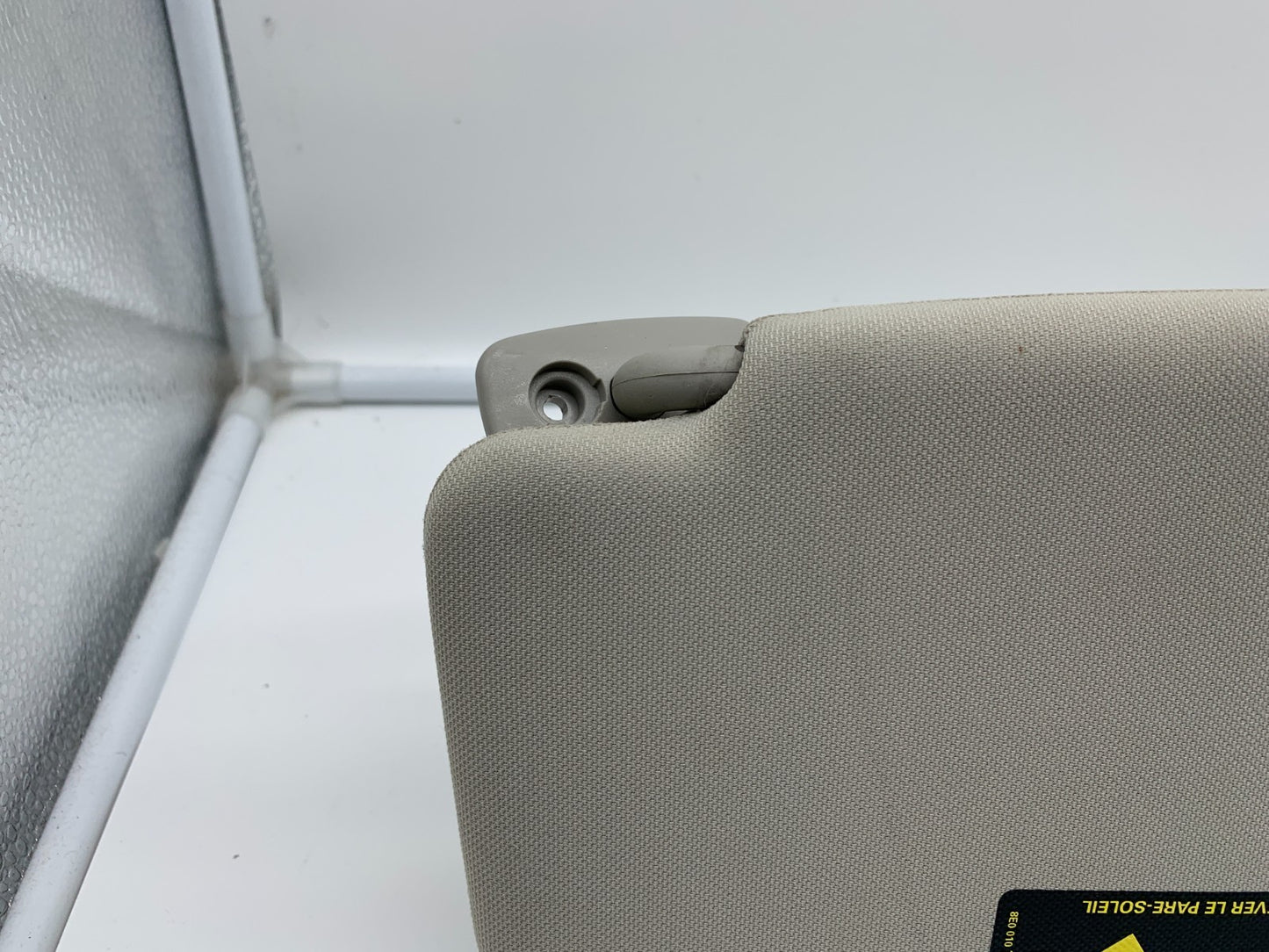 2000-2004 Audi A6 Passenger Sun Visor Gray Illuminated OEM A04B10010