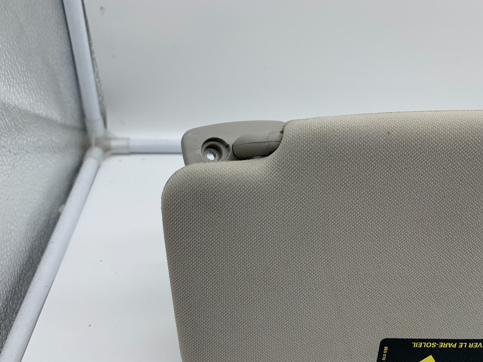 2000-2004 Audi A6 Passenger Sun Visor Gray Illuminated OEM A04B10010