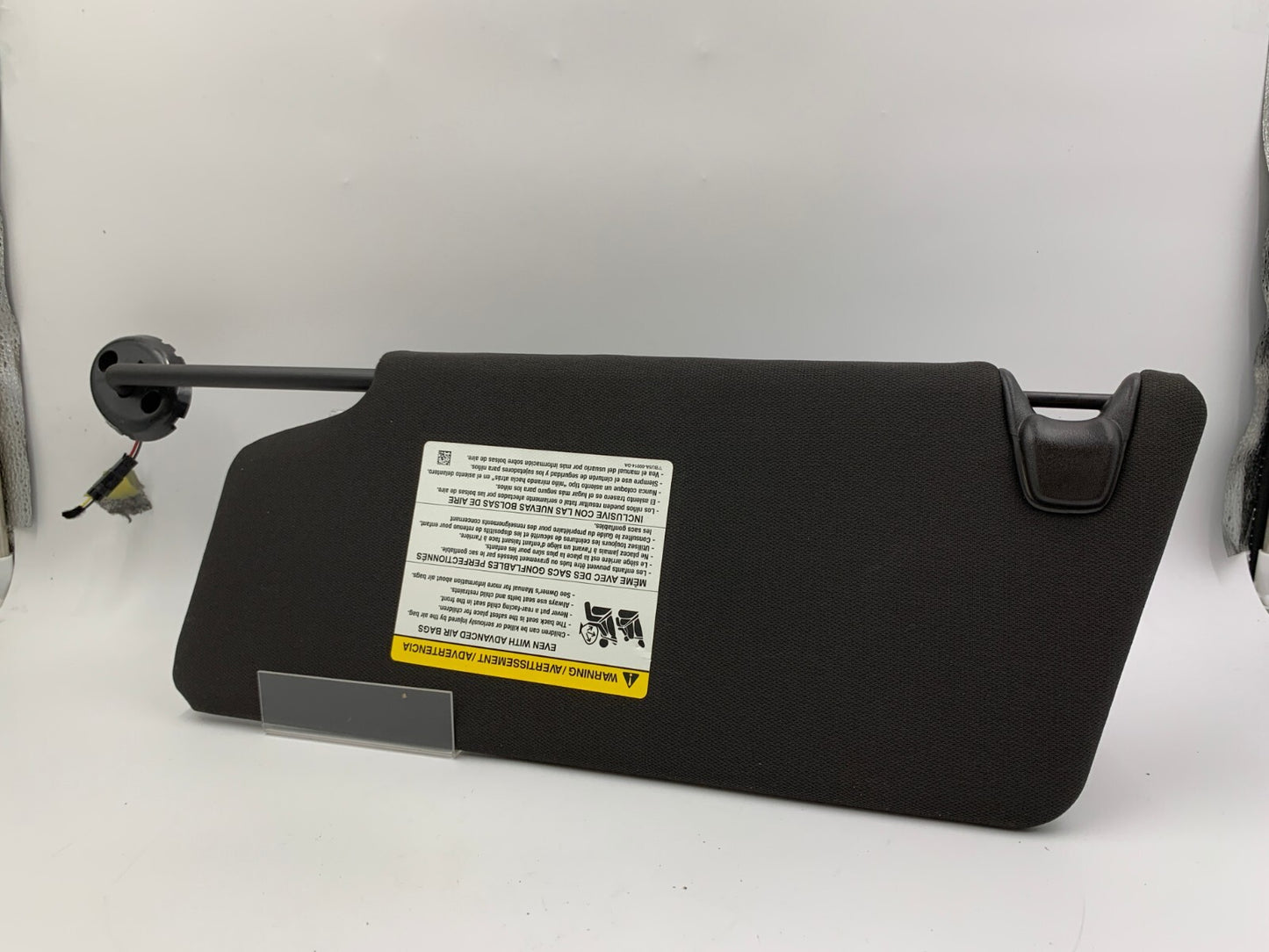 2011-2015 Ford Explorer Passenger Sun Visor Black Illuminated OEM B01B39029