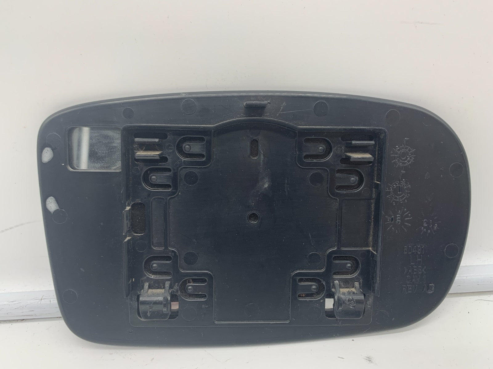 2013 Dodge Charger Driver Side View Door Mirror Glass Only OEM A01B49041