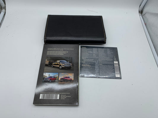 2016 Ram 1500 2500 3500 Owners Manual with Case OEM R01B30016
