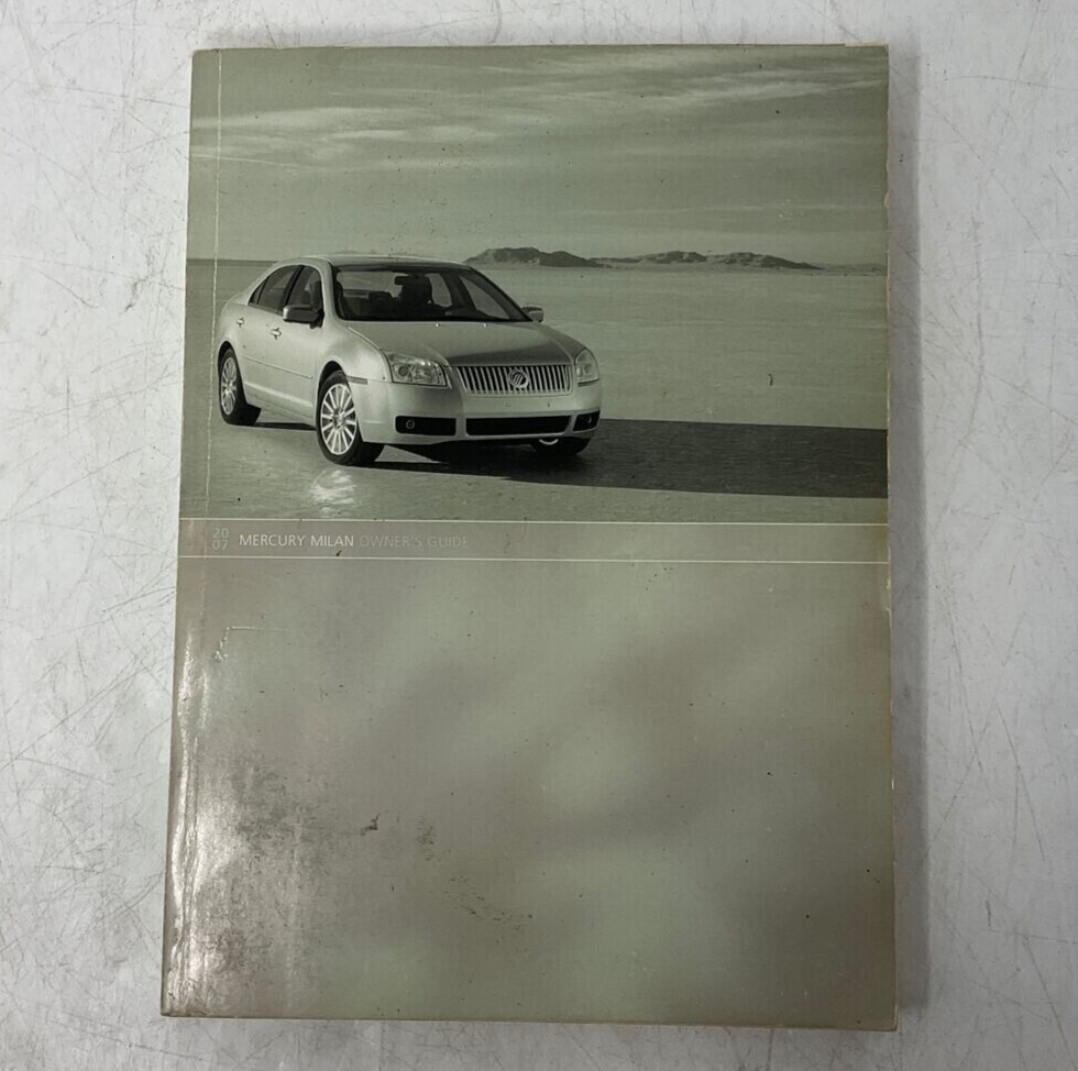 2007 Mercury Milan Owners Manual OEM B04B03050